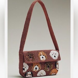 Anthropologie The Fiona Beaded Bag - Animal Edition, Multi